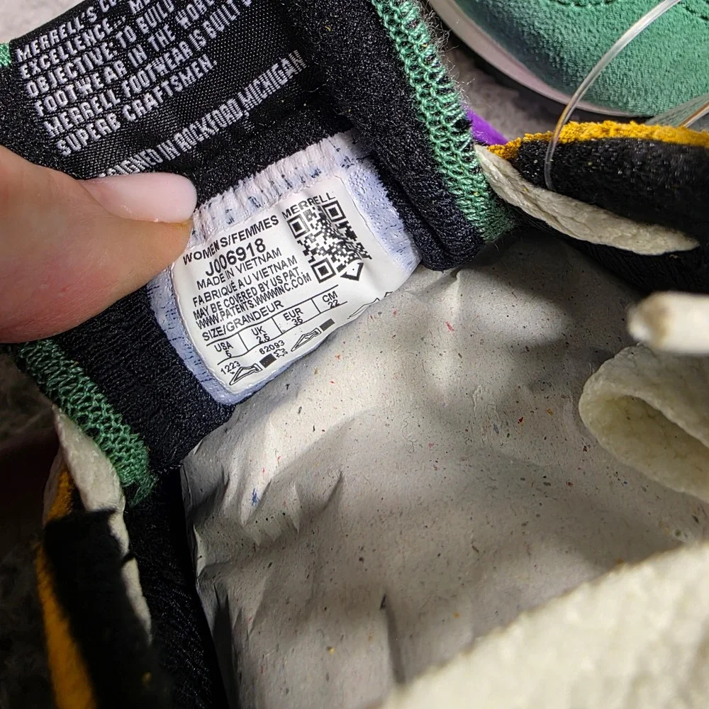 Merrell Alpine 83 Sneaker Sport Womens 5 Dazzle J006918 New Colorblock‎ Retro